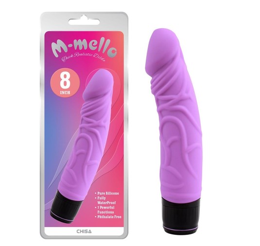 Wibrator realistyczny penis członek 19cm 7 trybów